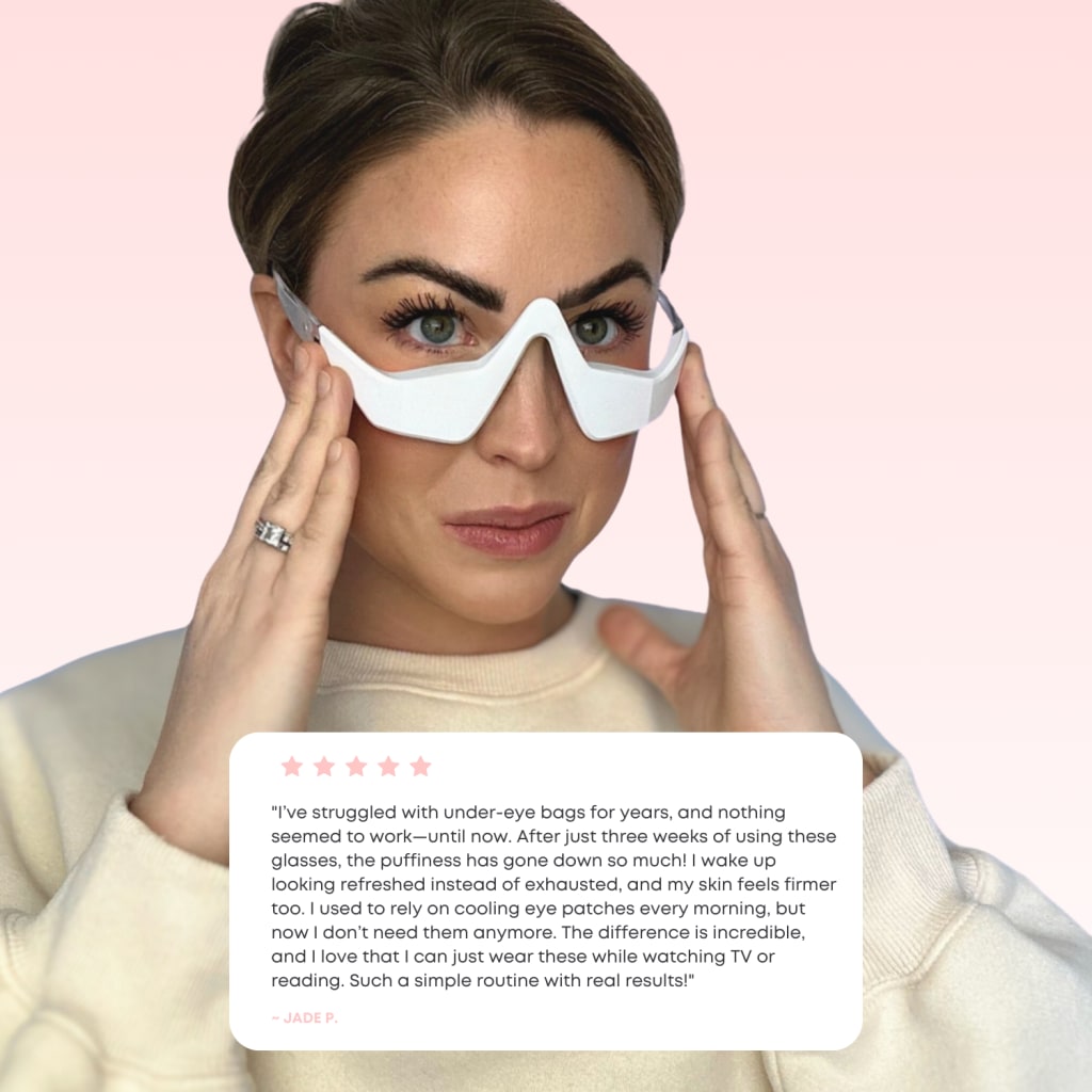 VEYRA® Microcurrent & Red Light Eye Device